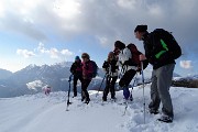 Anello invernale con neve dei TRE FAGGI da Fuipiano il 10 febbraio 2018 - FOTOGALLERY